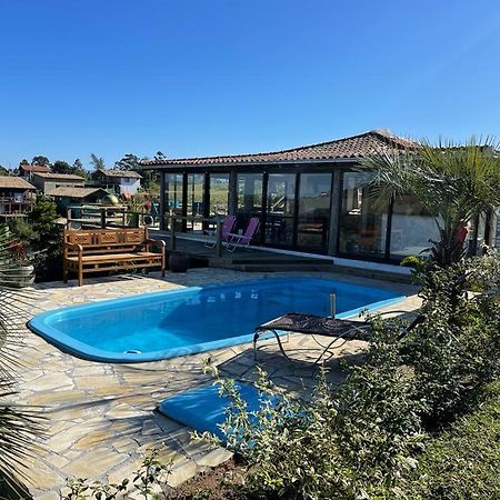 Villa Santorini Praia Do Rosa Com Piscina E Jacuzzi Exteriör bild