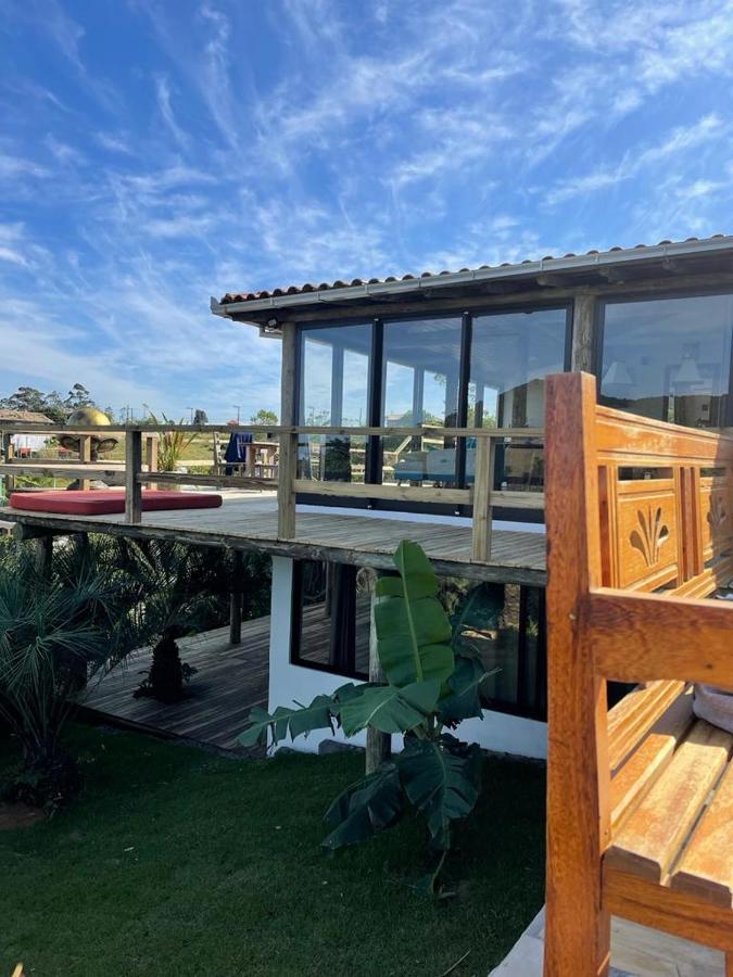 Villa Santorini Praia Do Rosa Com Piscina E Jacuzzi Exteriör bild